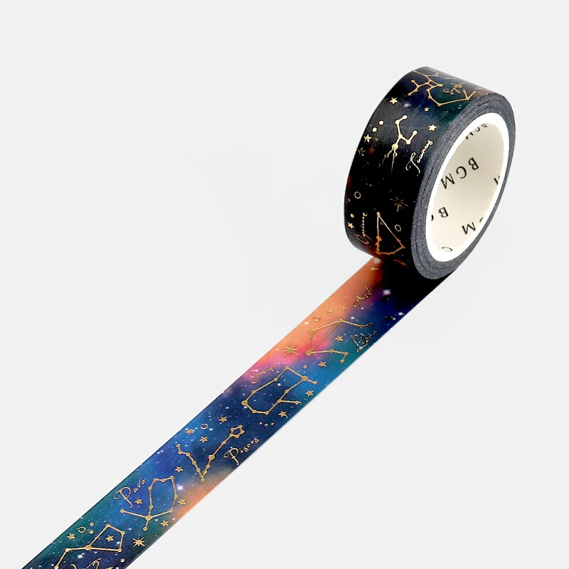 BGM Star Constellation Masking Tape Night Sky