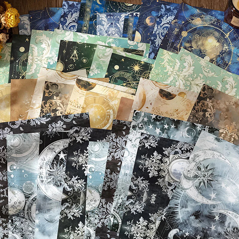 Lunar Mystique Decorative Paper Set