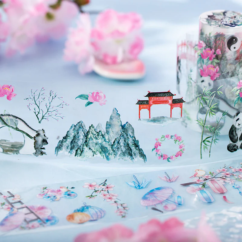 Elegance Inspired Clear Masking Tapes