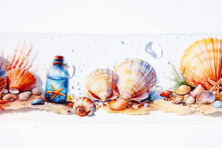 Ocean Series Clear Washi Tapes