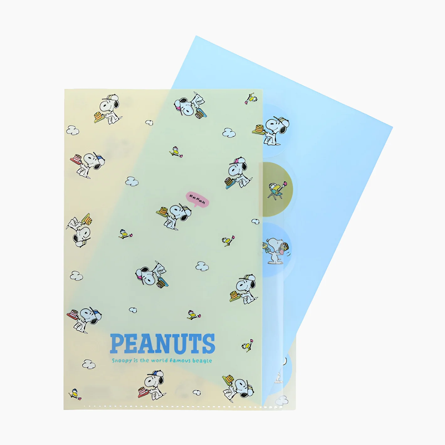 Folder With Dividers Beige