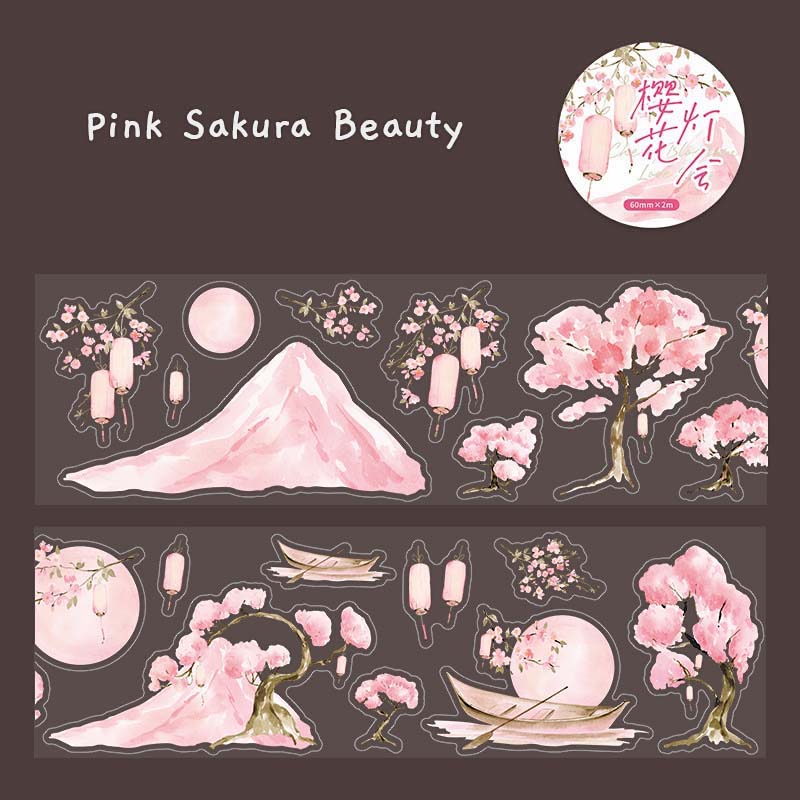 Elegance Inspired Clear Masking Tapes