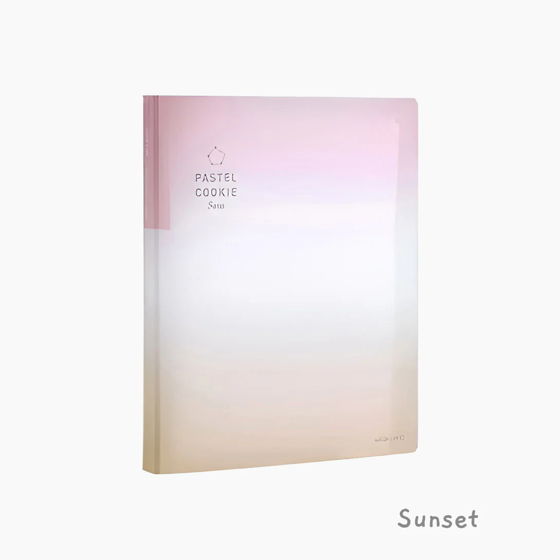 Kokuyo Pastel Cookie Binder with Refills