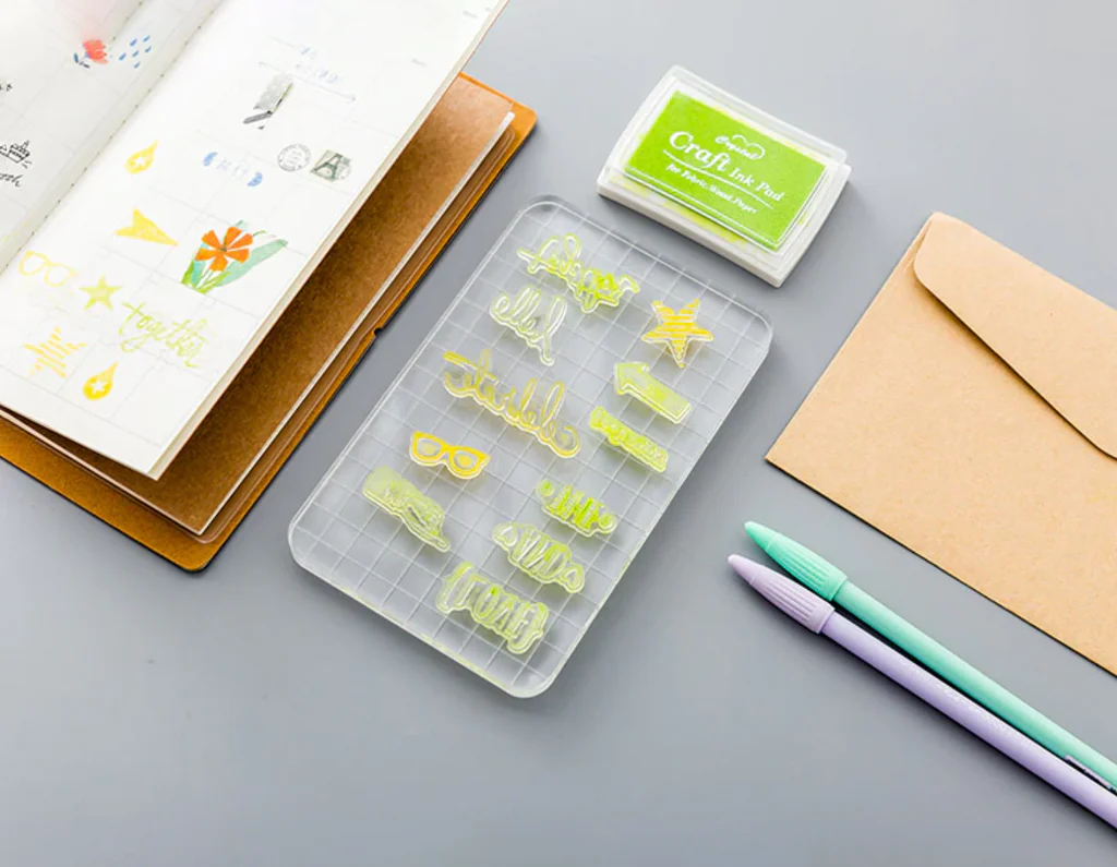 Transparent Acrylic Stamp Block