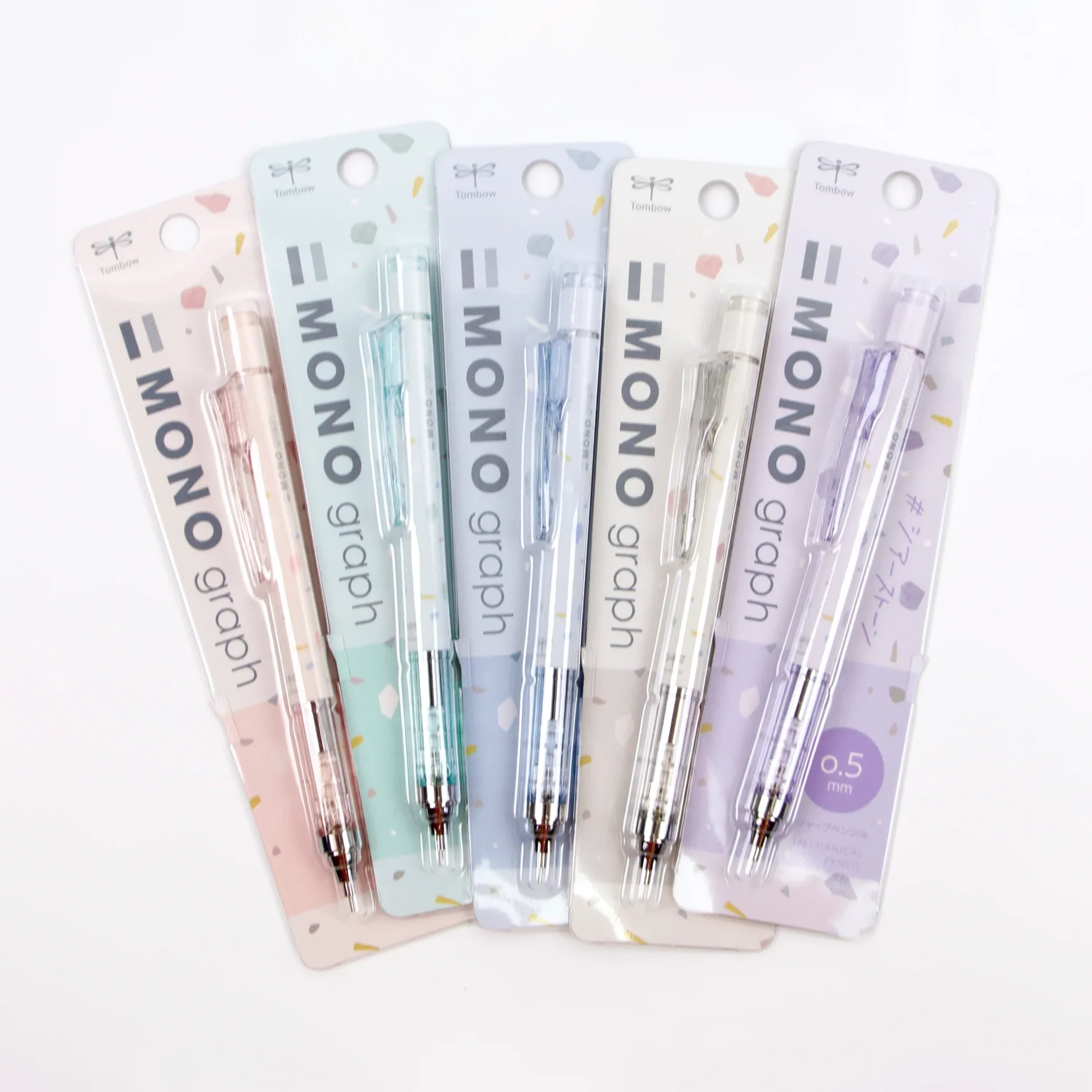 Shaker Mechanical Pencil Muted Pastel