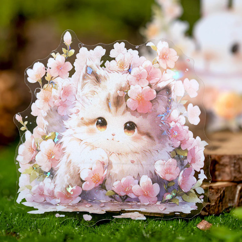 Blossom Animal Delight Holo Stickers