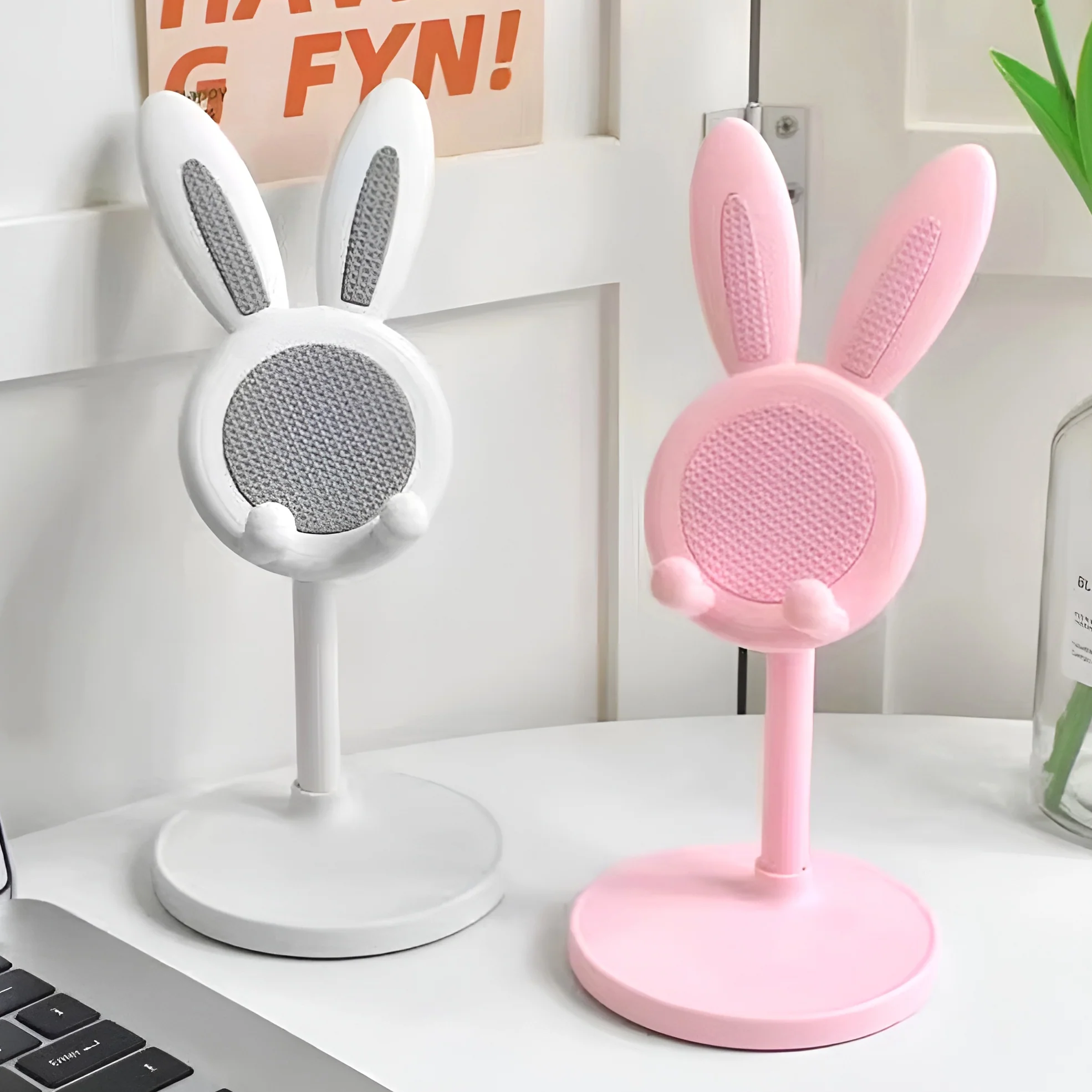 Extendable Bunny Ear Phone Stand
