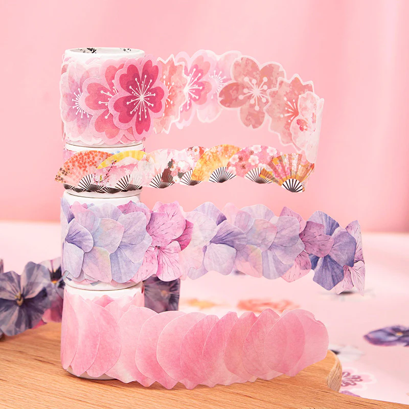Floral Blossom Sticker Roll