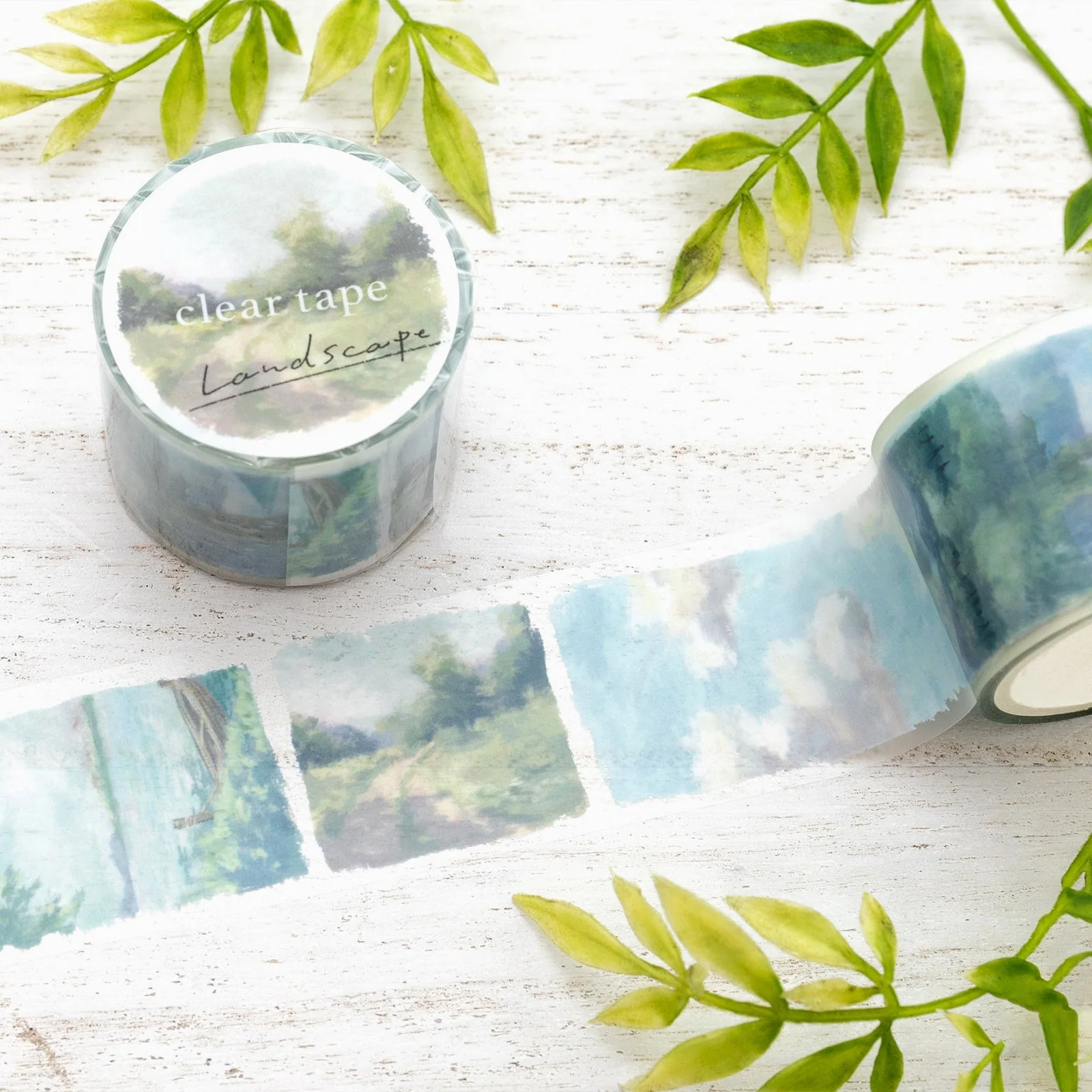 Creative Landscape Clear Tape - Green Edition