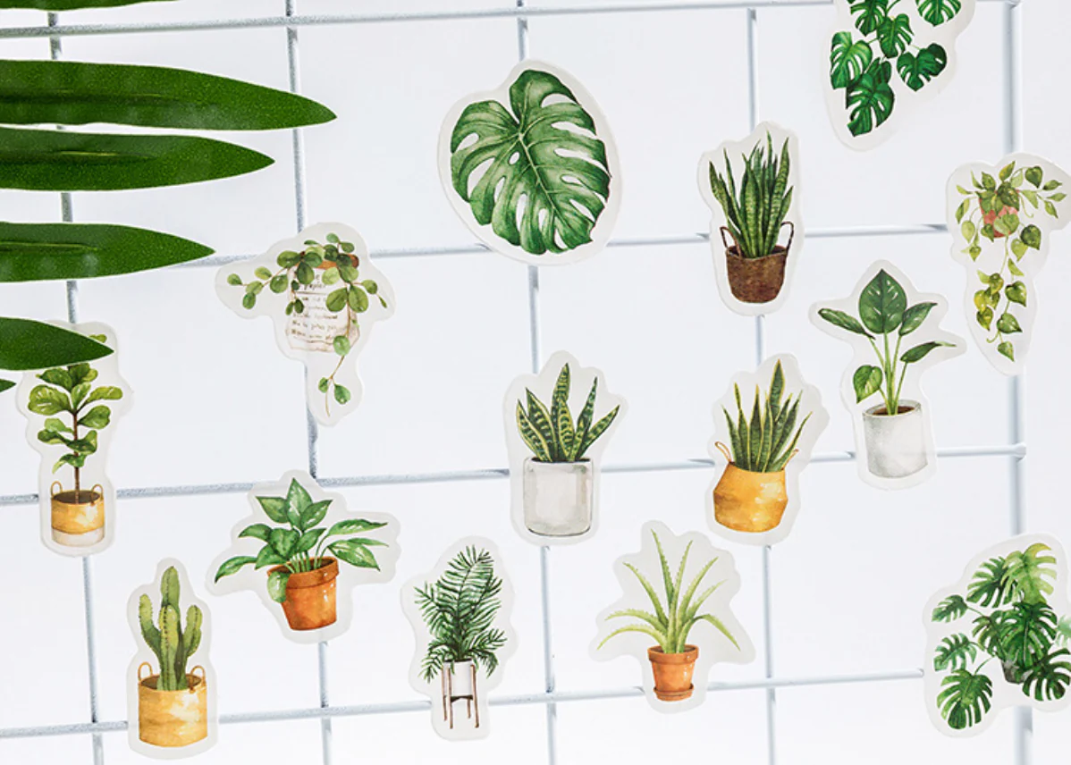 House Plant Stickers