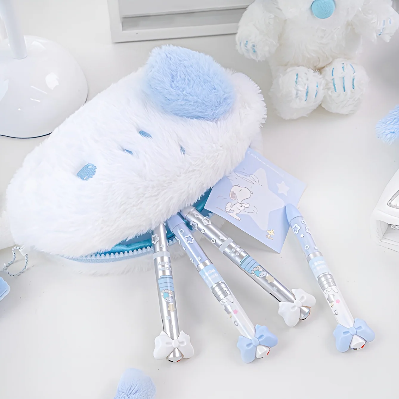 Snoopy Bow Dual Color Pen