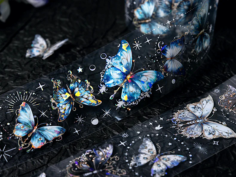 Galaxy Flies Transparent Tape