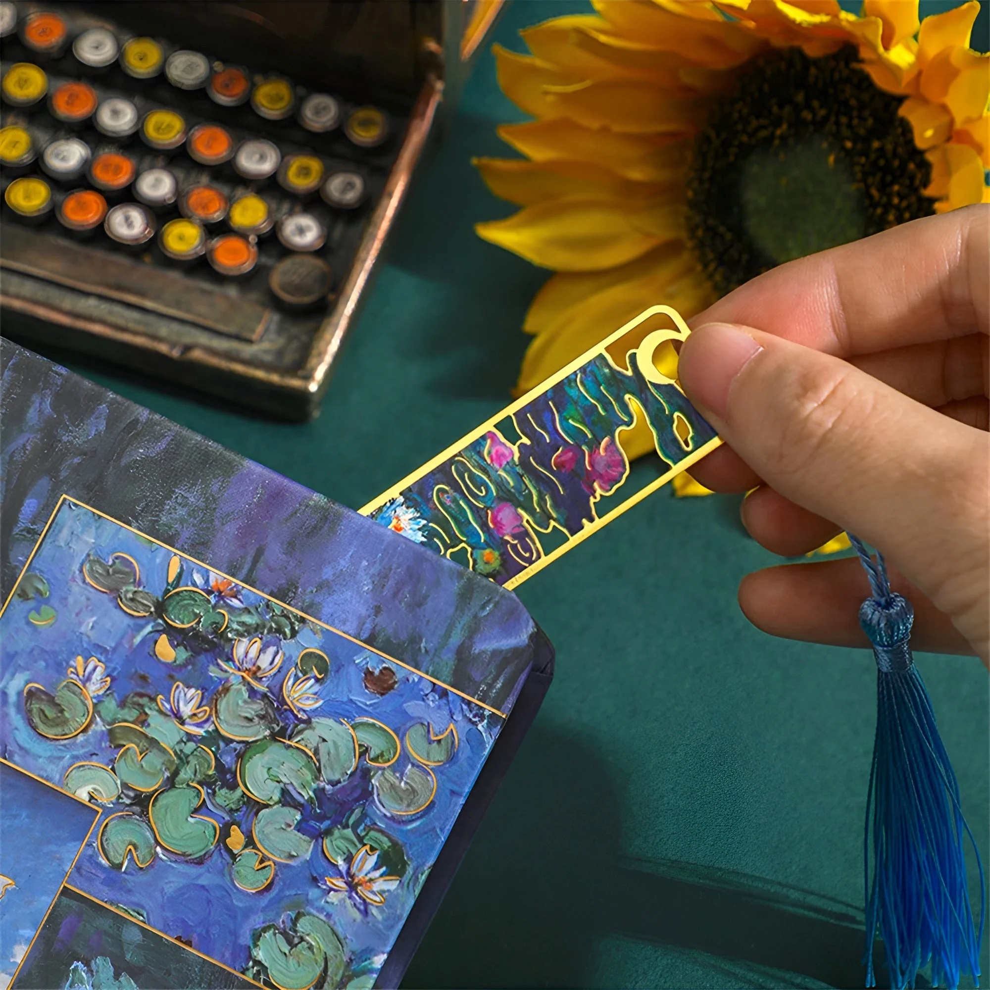 Van Gogh Metallic Bookmark