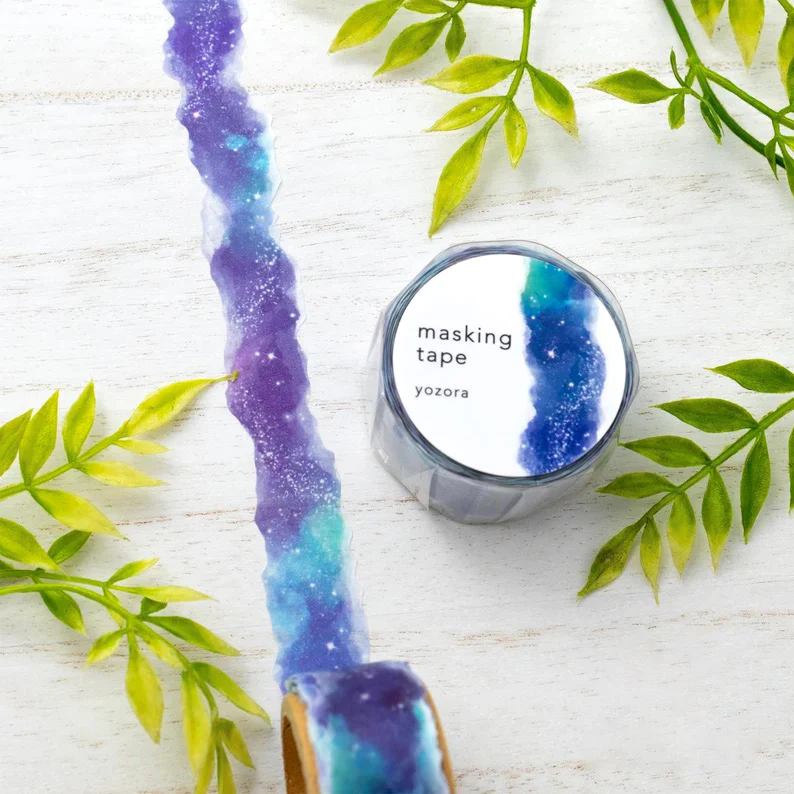 Night Sky Die-Cut Masking Tape