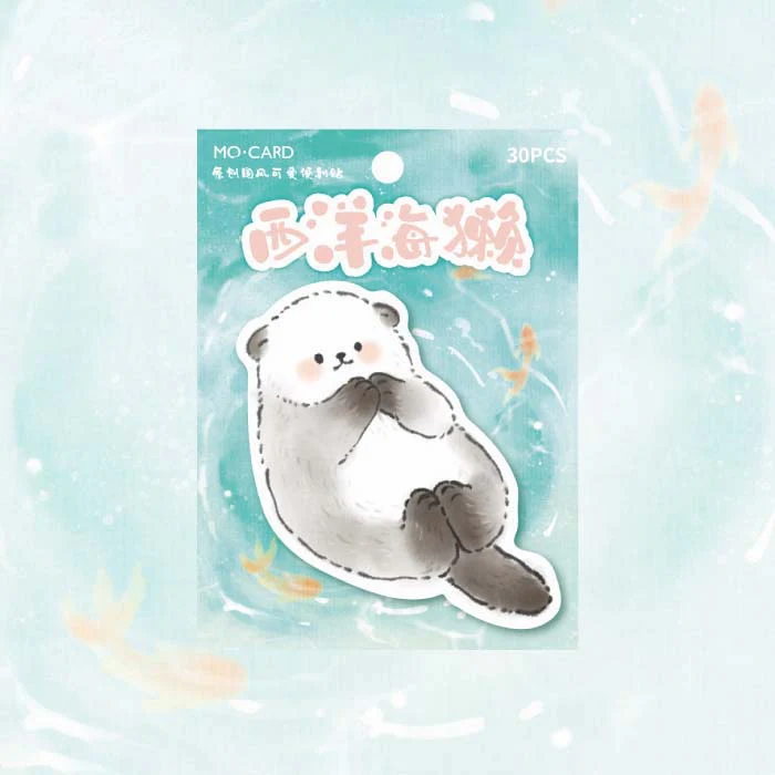 Joyful Animal Pals Sticky Notes