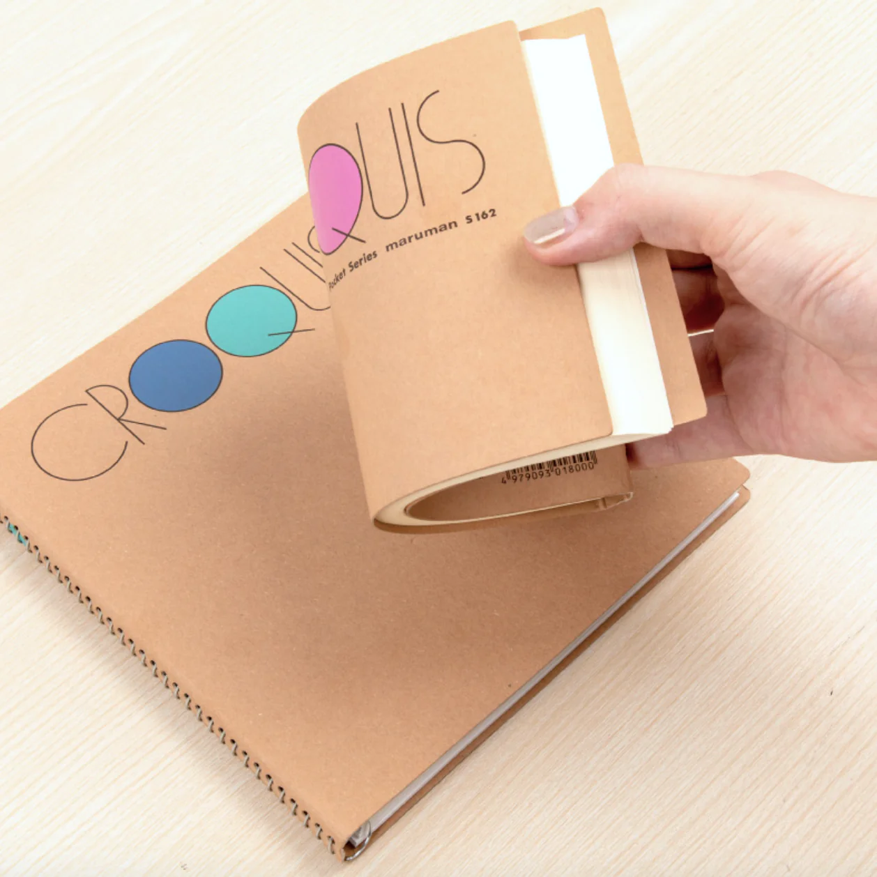 Pocket Sketchbook with Art Paper