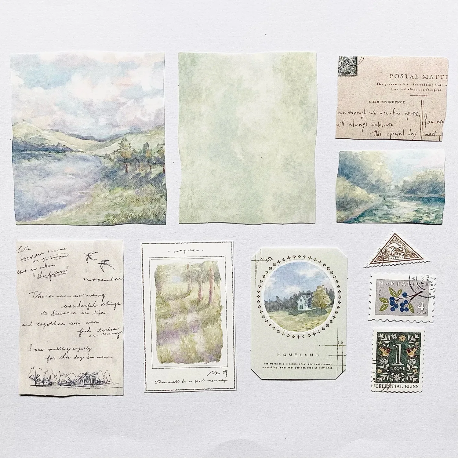 Nature Journey Stickers