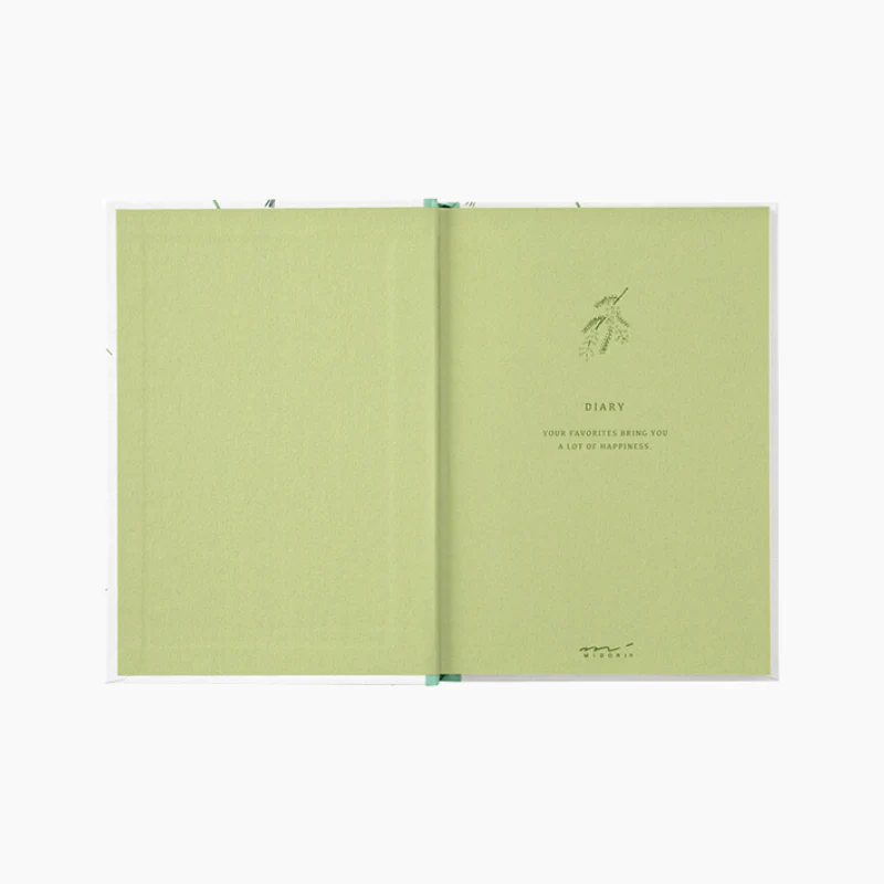 Midori Diary Dried Flowers