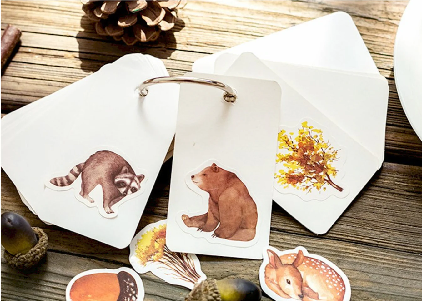 Autumn Forest Stickers