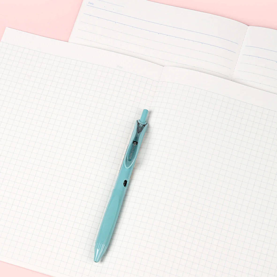 Stylish Notebook Semi B5 Grid Fluffy Animals