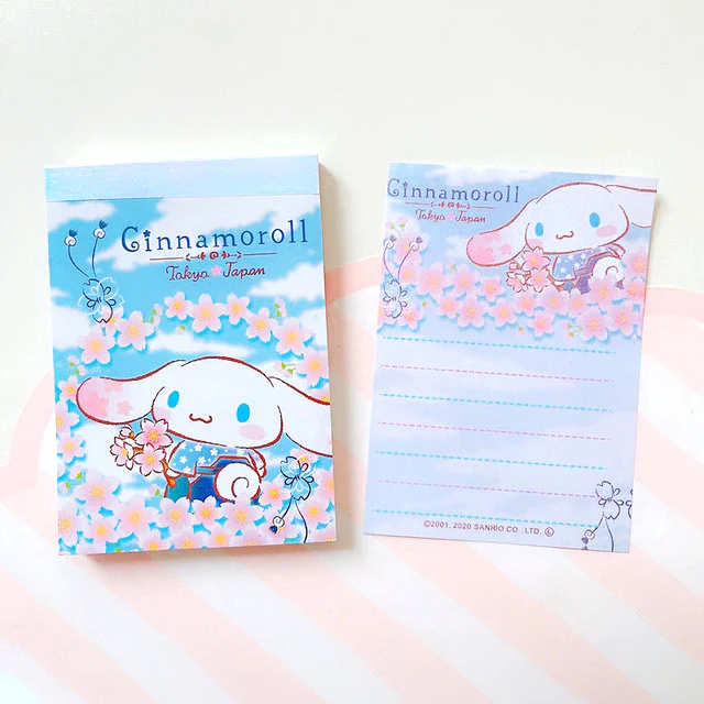 Sanrio Characters Memo Pad Sakura Hana
