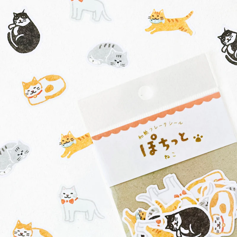 Flake Stickers Cat