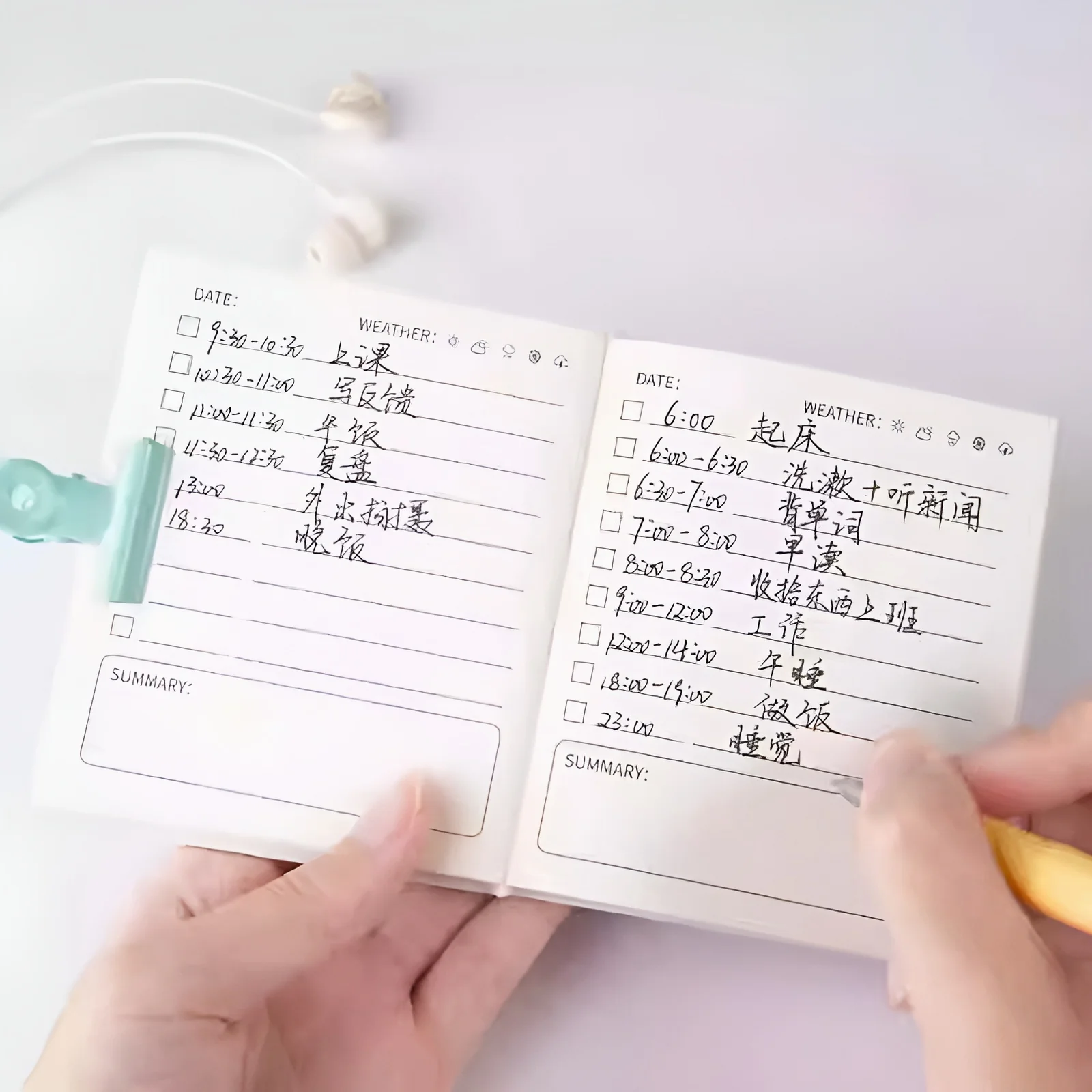 Today's Plan Square Pocket Planner + Pen