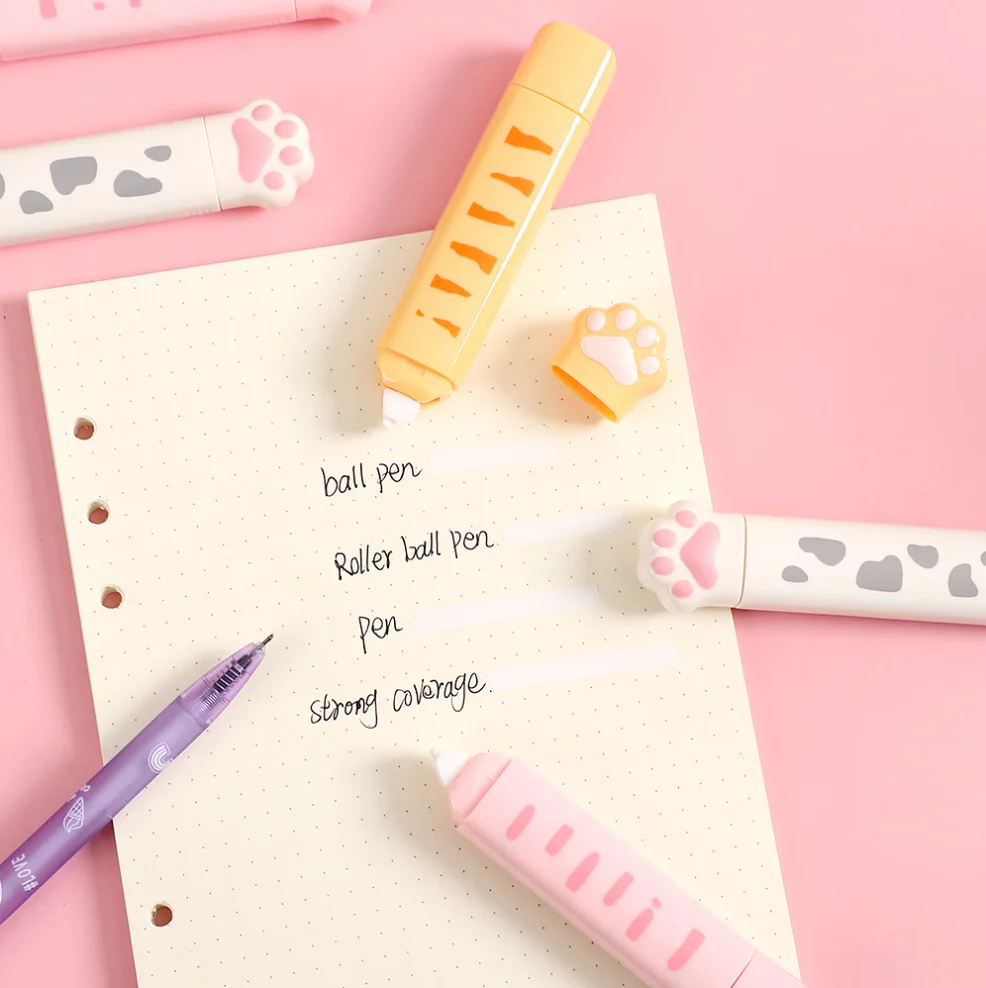 2 in 1 Cat Paw Correction & Glue Tape Roller