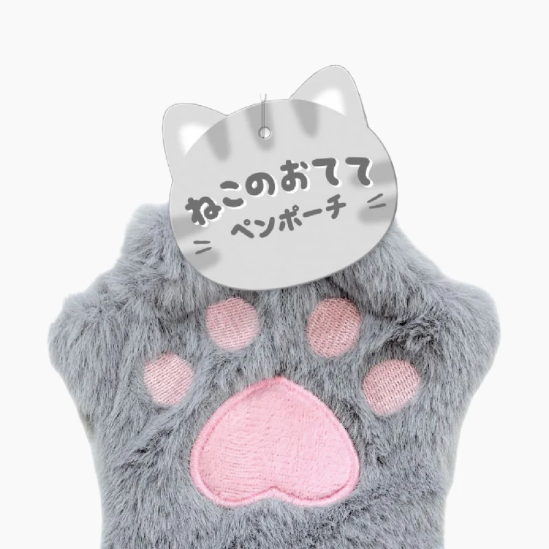Q Lia Otete Cat Paw Pencil Case