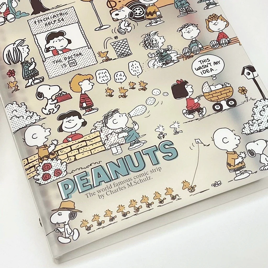 Peanuts Snoopy B5 Binder Notebook