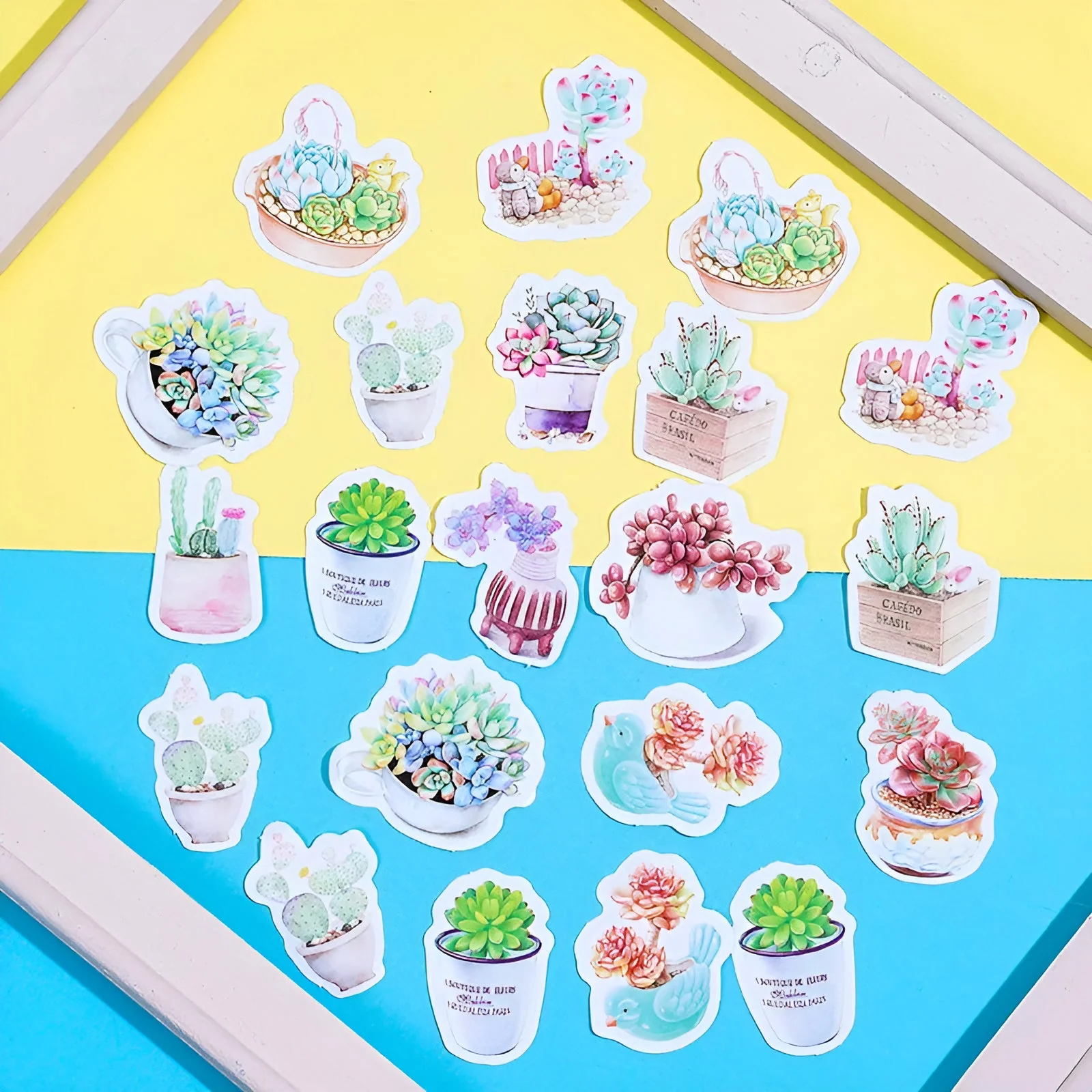 Green Plant Stickers