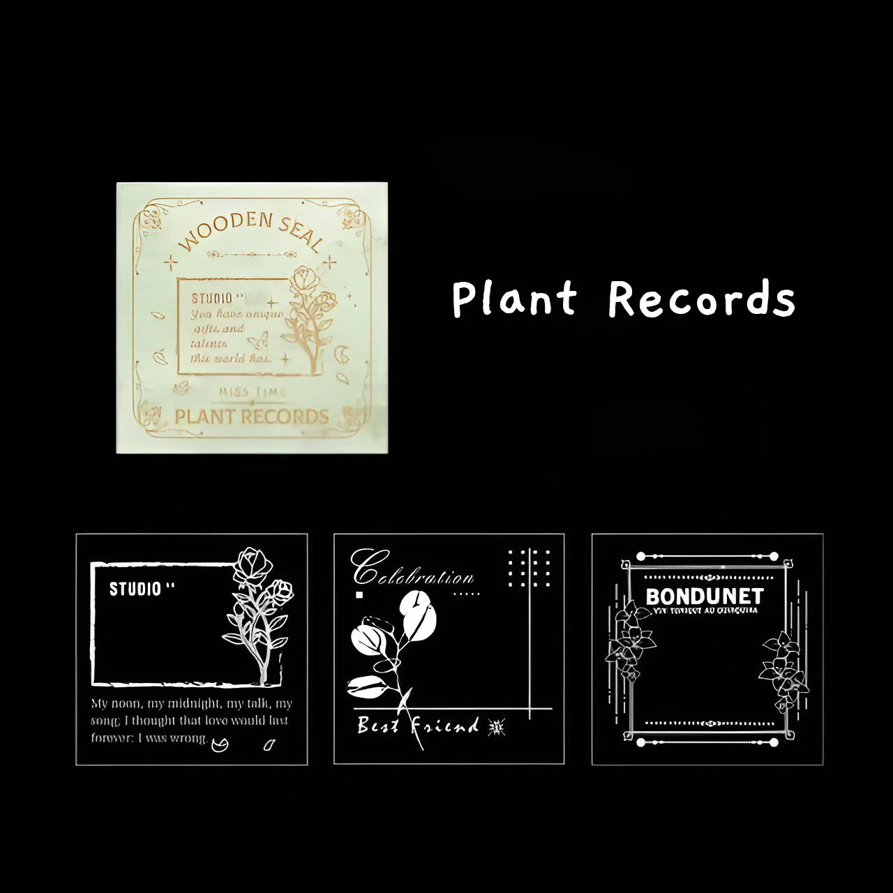 Vintage Craft Triple Stamp Cube