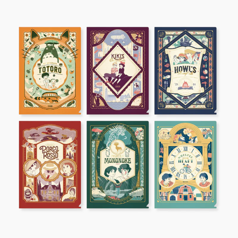 Movic Retro Frame Clear Folder