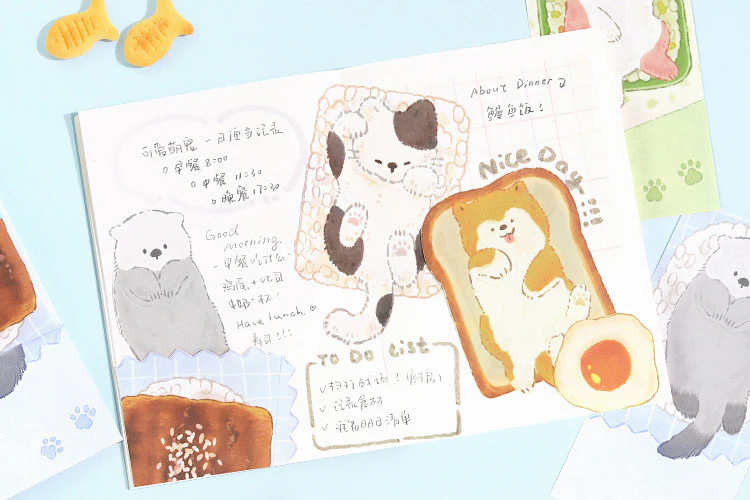 Cozy Critters Notepad