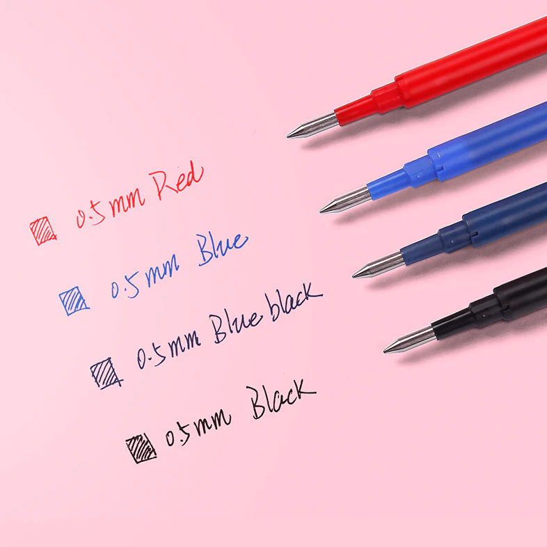 Gel Pen Refill Retractable Ball Knock