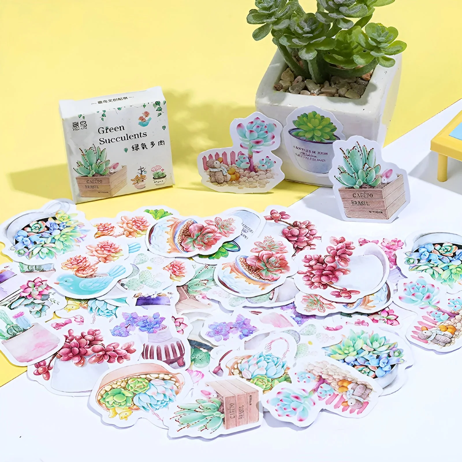 Green Plant Stickers