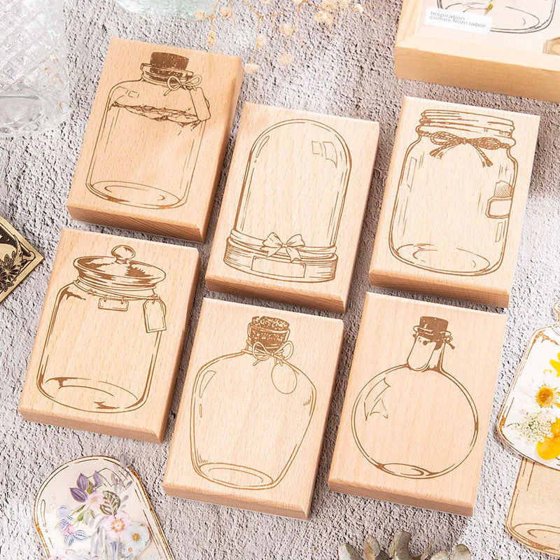 Dreams In A Bottle Wooden Stamps