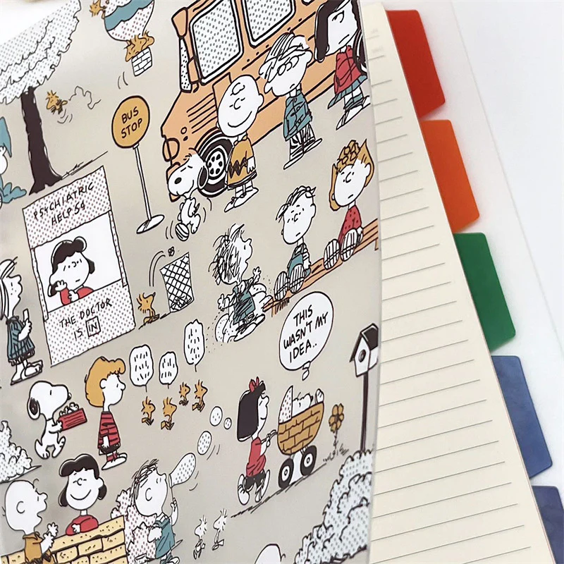 Peanuts Snoopy B5 Binder Notebook