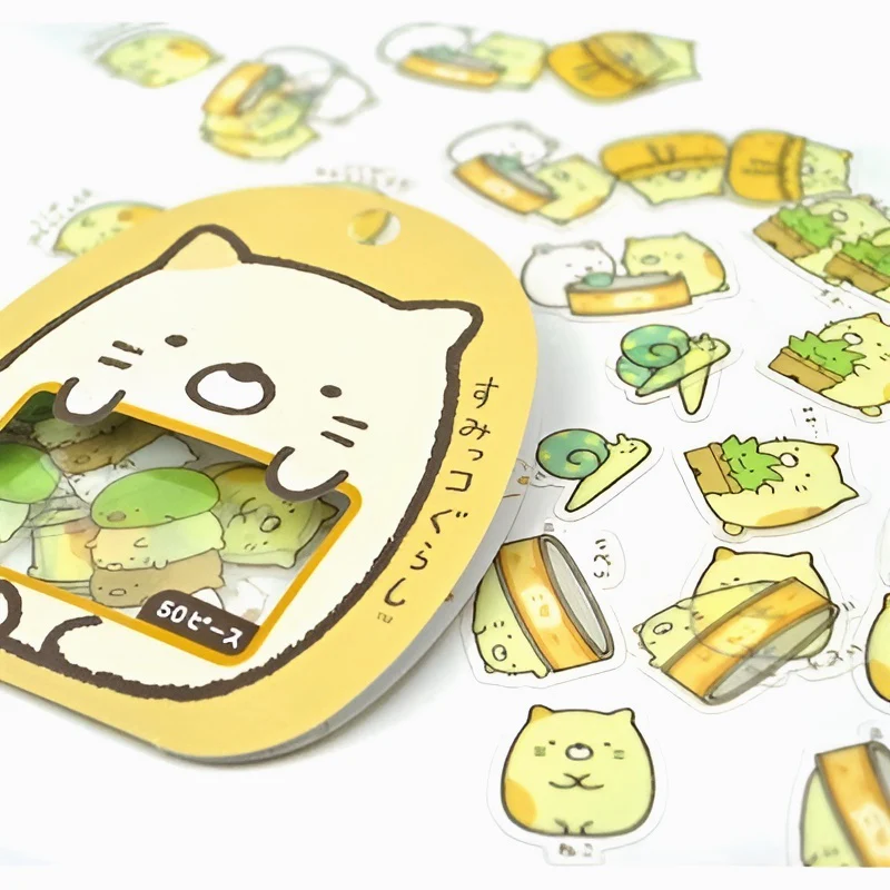 Cute Character Sticker Set
