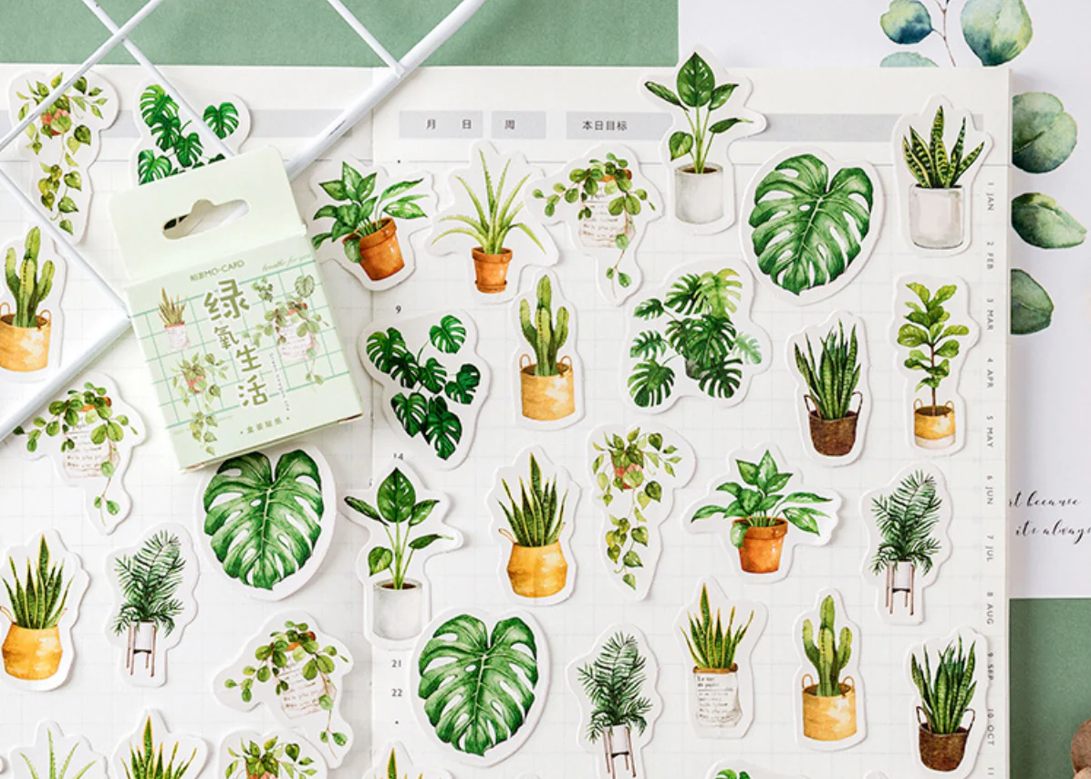 House Plant Stickers