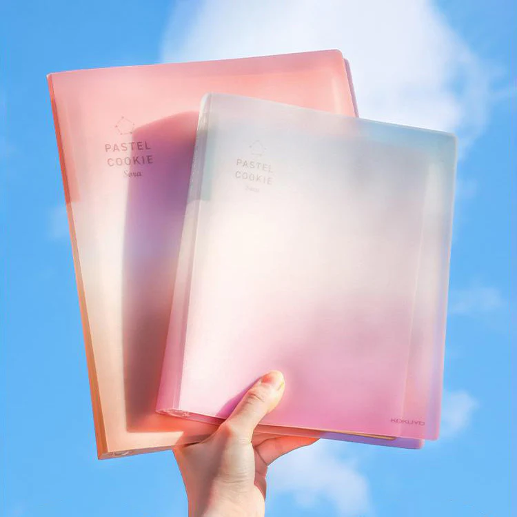 Kokuyo Pastel Cookie Binder with Refills