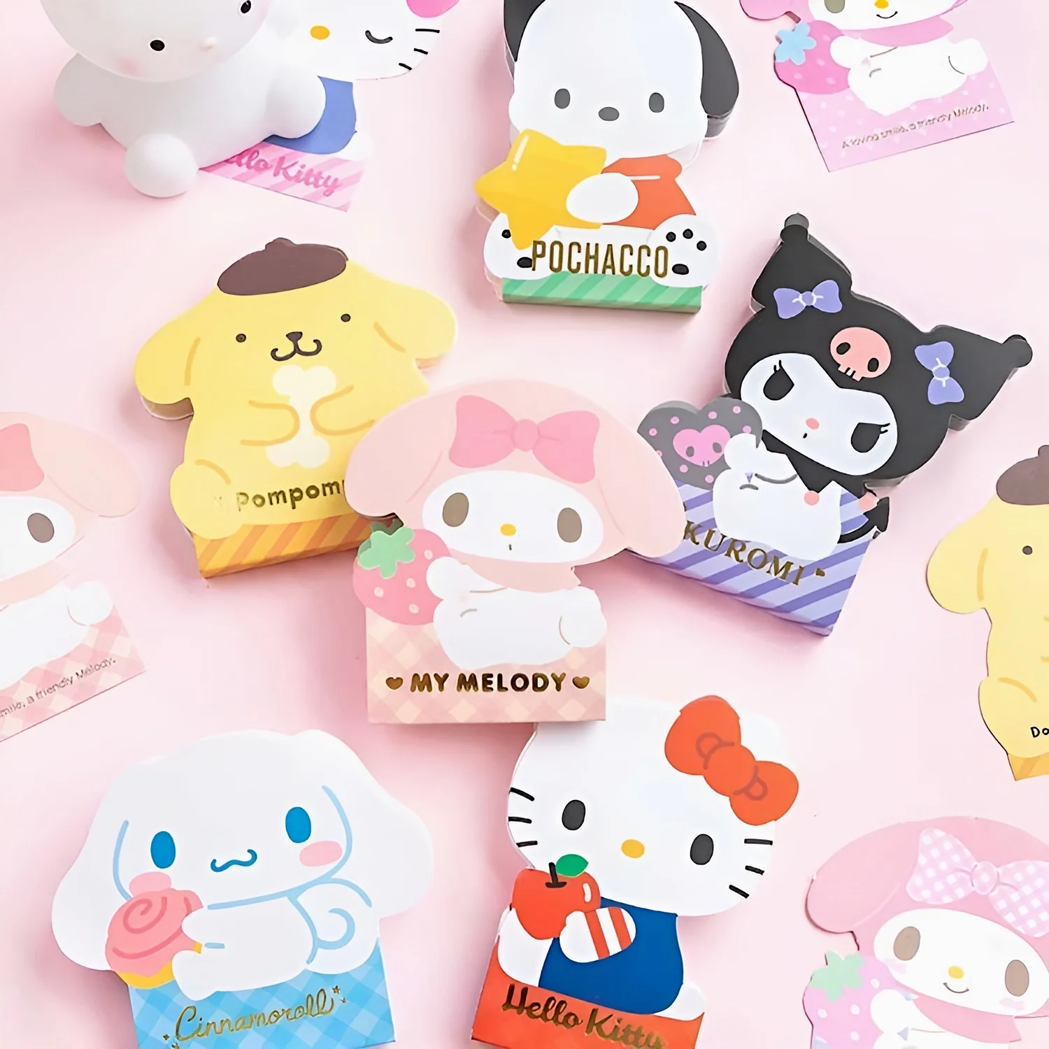Sanrio Characters Shaped Memo Pad