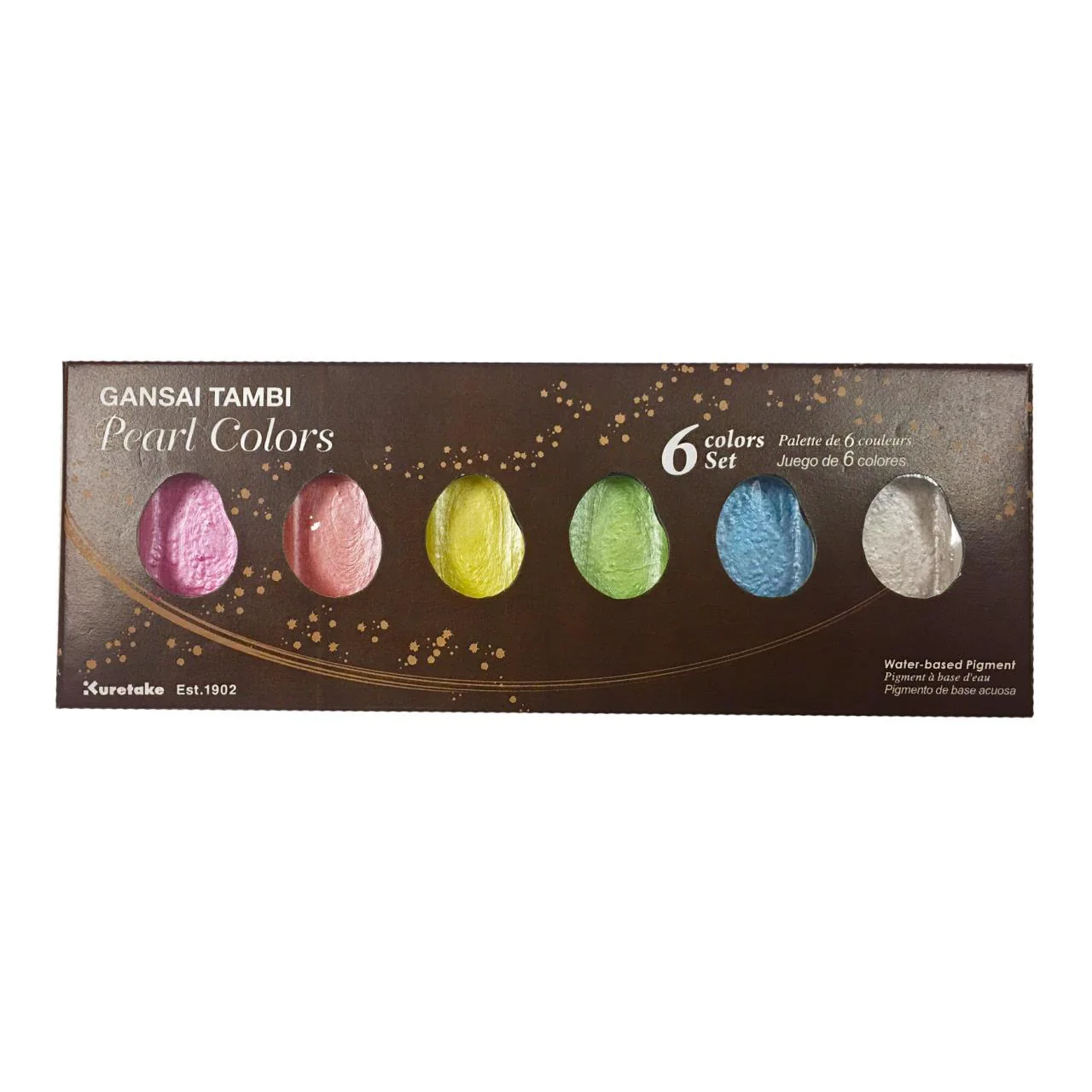 Gansai Tambi Shimmer Palette 6 Color Set
