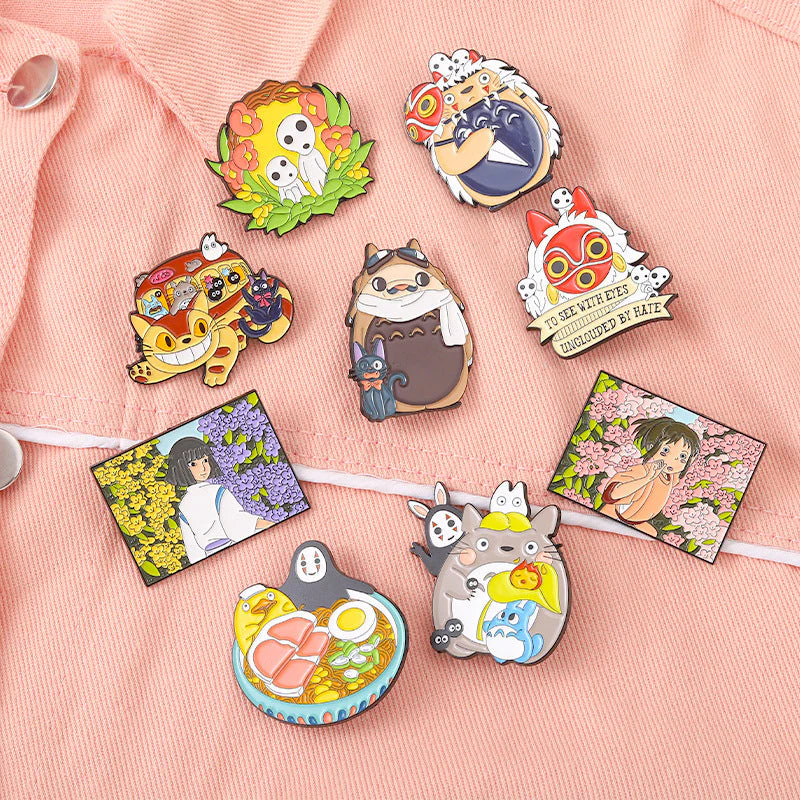 Fantasy Scene Pin Set