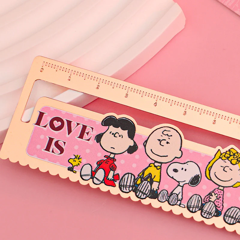 Peanuts Snoopy Die-Cut Bookmark Ruler
