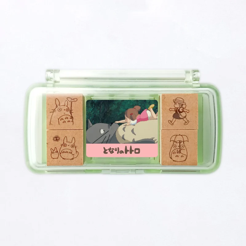 Beverly My Neighbor Totoro Stamp Set with Ink Pad