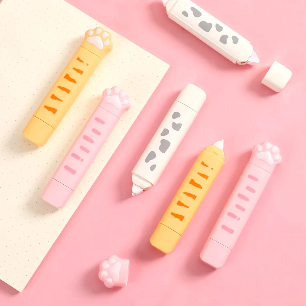 2 in 1 Cat Paw Correction & Glue Tape Roller