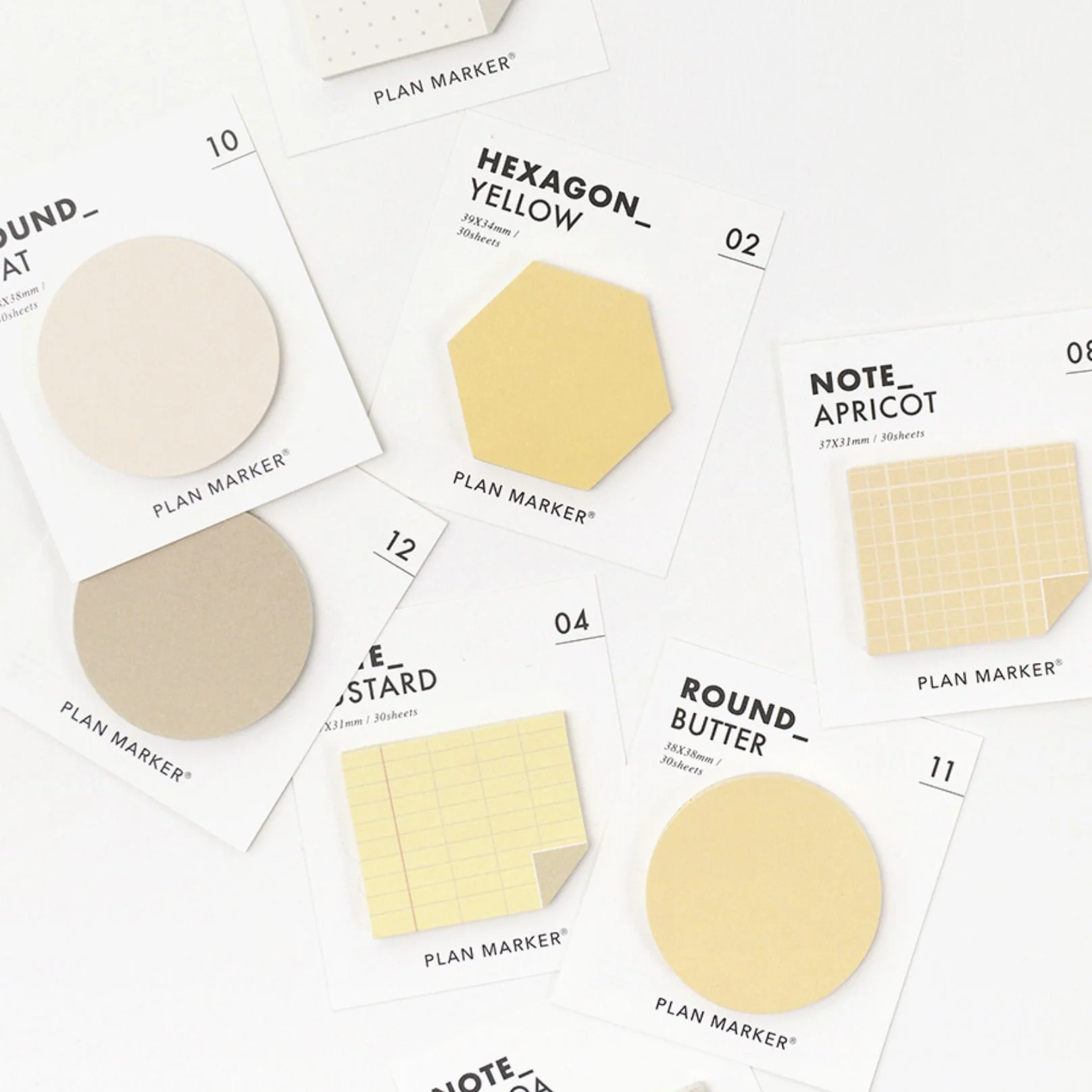 Paperian Large Round Sticky Notes