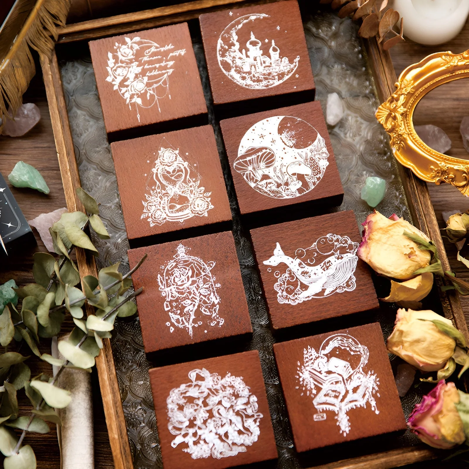 Magical Nature Wooden Stamps