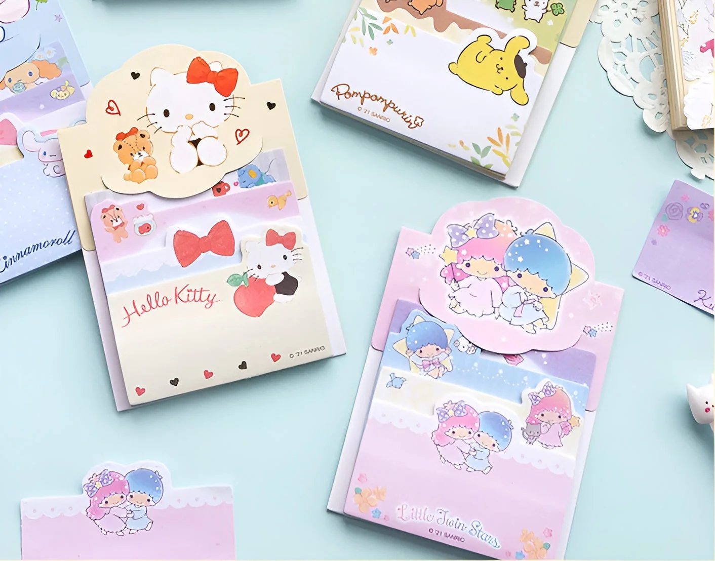 Fancy Character Sticky Notes